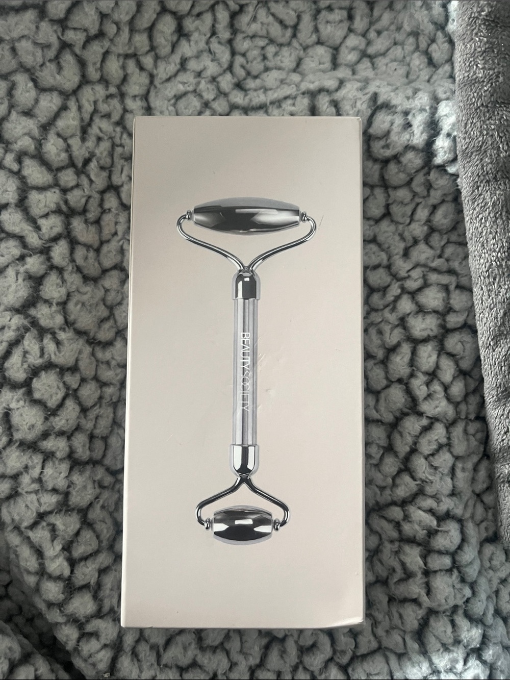 Beauty Society Stainless Steel Facial Roller NEW